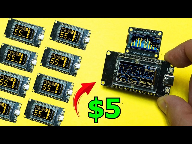 With This $5 ESP32 Module You Can Do Anything...