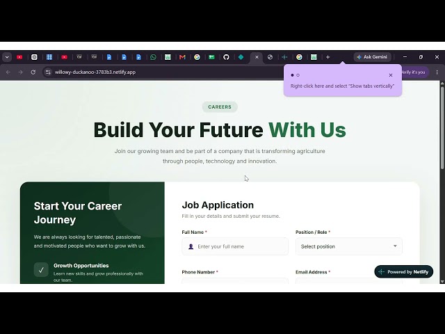 Build a Serverless Automated Reply Assistant using HTML, Netlify, Make