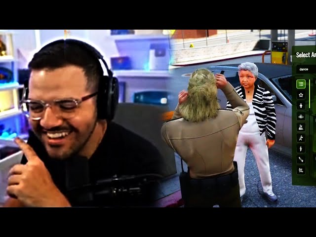 CourageJD Breaks Whilst Granny Performs a Ranger Song | Prodigy RP | GTA RP