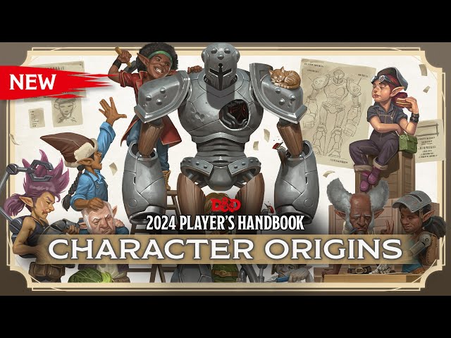 New Feats | Backgrounds | Species | 2024 Player's Handbook | D&D