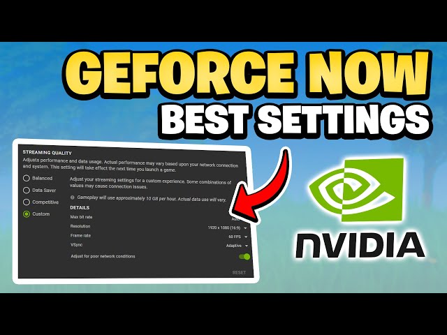 Best GeForce Now Settings for Smooth Gaming & Low Input Delay! (2025)