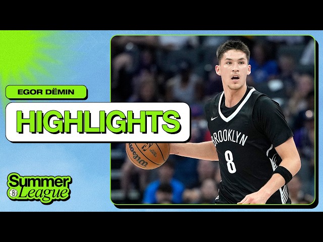 Egor Dëmin BEST Plays 🔥 2026 NBA Summer League