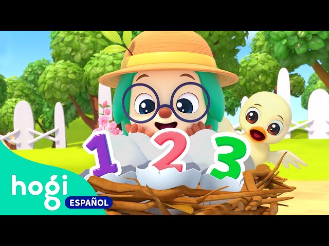 Aprende a Contar 123 | Cuenta 123 | Números para niños de 2 a 3 años | Hogi en español