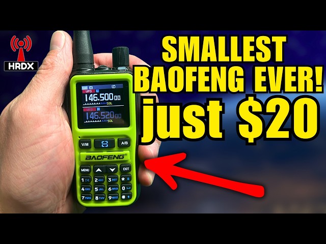 NEW Baofeng UV-5R Mini (It's Tiny & Only $20!)