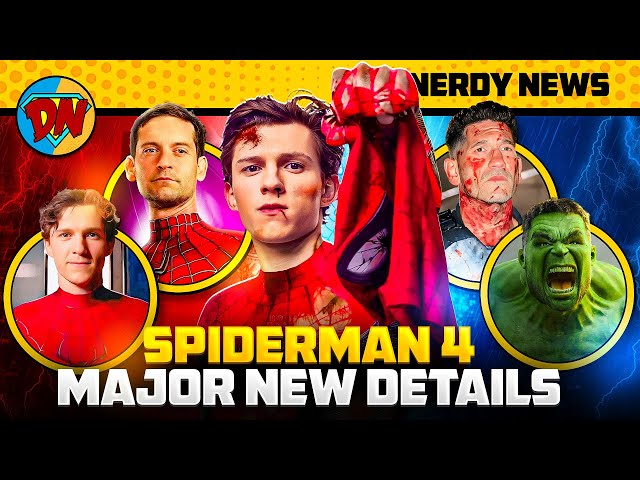 Spiderman 4 Major Details, RDJ Income from Marvel, New Batman & Ghost Rider Casting | Nerdy News 375