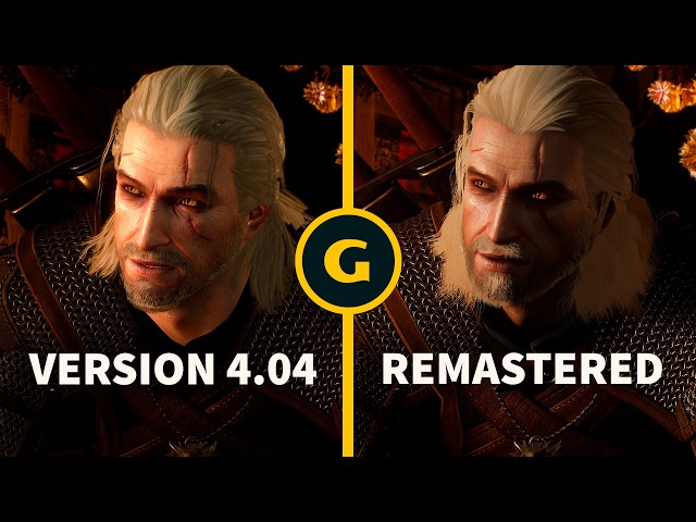 The Witcher 3 Remastered - Side by Side Graphics Comparison