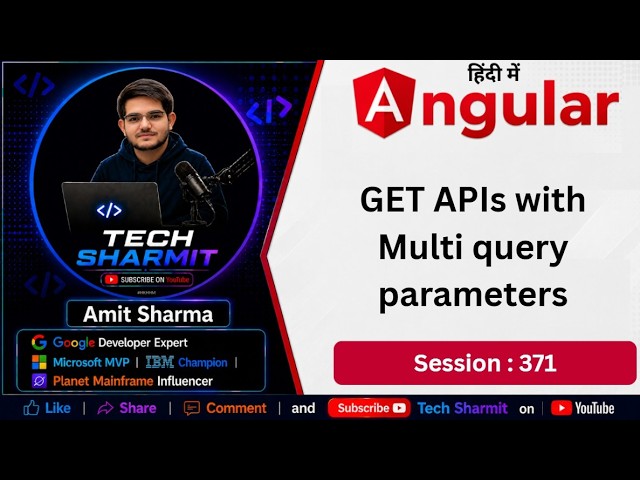 GET APIs with multiple query parameters | HttpClient API in Angular | Angular Tutorial (Ep-371)