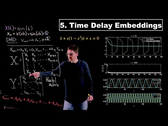 Time Delay Embeddings - Data-Driven Dynamics | Lecture 5