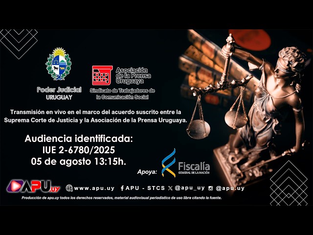 Audiencia Identificada:IUE 2-6780/2025 Carrasco, Iewdiukow y Cabral