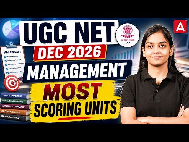 UGC NET December 2026 Management | High Weightage Topics | Complete Strategy
