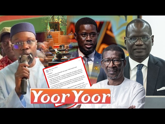🛑Yoor Yoor - Assemblée nationale, Sortie polémique de Abdourahmane Diouf et Mary Teuw Niane, Sonko