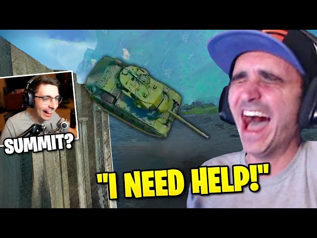 Summit1g Pulls Off FUNNIEST Play in World of Tanks