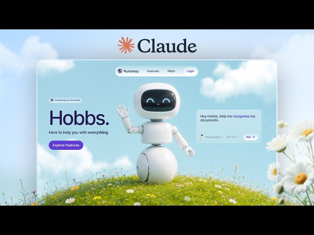 Claude Code =  Create Awesome Scroll Websites (Fable 5)