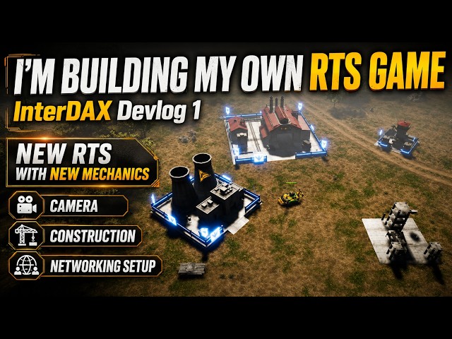 I'm Building My Own RTS Game | InterDAX Devlog 1