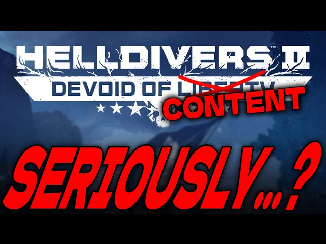 Helldivers 2's Emptiest Update Yet