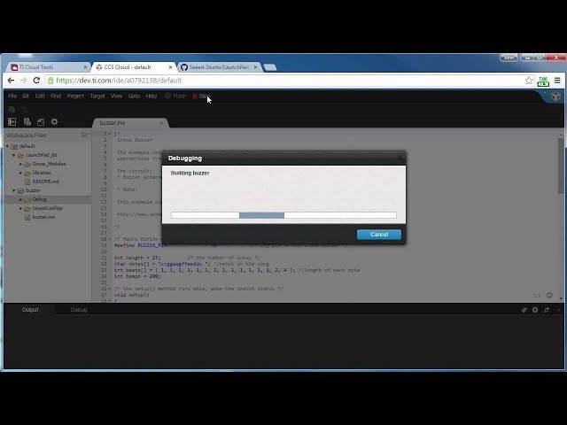 Importing from GitHub to CCS Cloud (Grove StarterKit) 2019