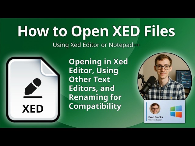 How to Open XED Files (Xed Text Document)
