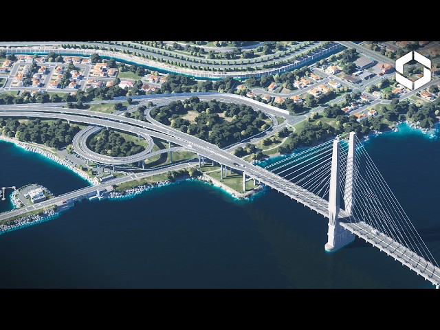 Bridging the North to Central District | Cities Skylines 2 - Merlion Bay [EP 55]