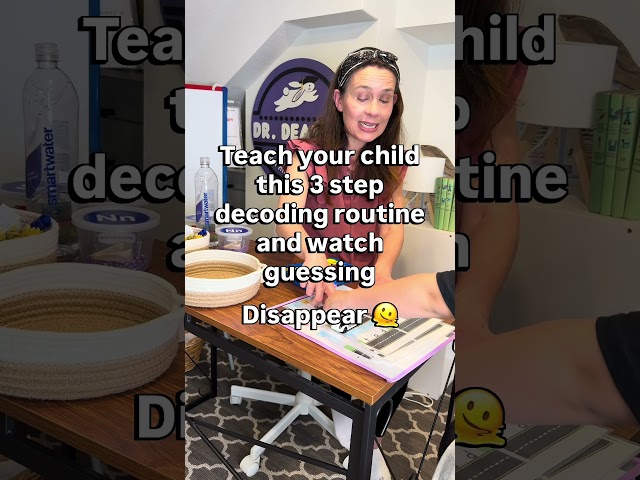 How to Decode Words: My 3-Step Phonics Routine for Early Readers