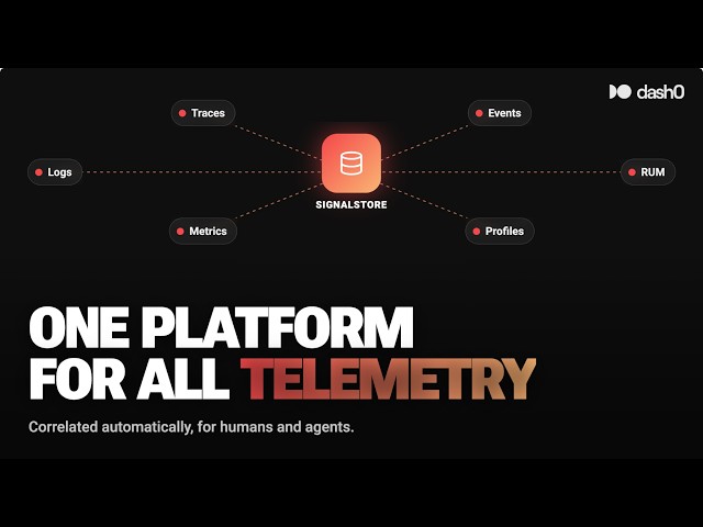 One Data Platform for Every Telemetry Signal with SignalStore