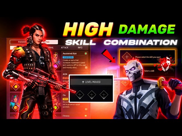 31 May 2026 🔥 HIGH DAMAGE SKILL COMBINATION | Best Character Skill for BR rank