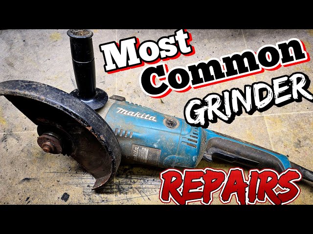 These are the most common angle grinder problems and how to fix them. 