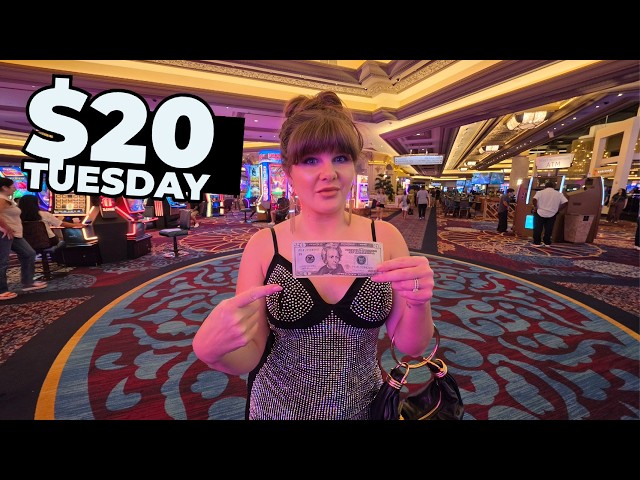 I Put $20 in 10 Slot Machines at Mandalay Bay Las Vegas!