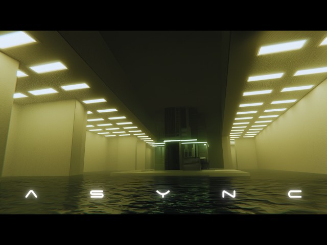 ASYNC: Liminal Ambience feat. Zerofuturism | Backrooms Inspired Cyberpunk Ambient Music | 8 Hours