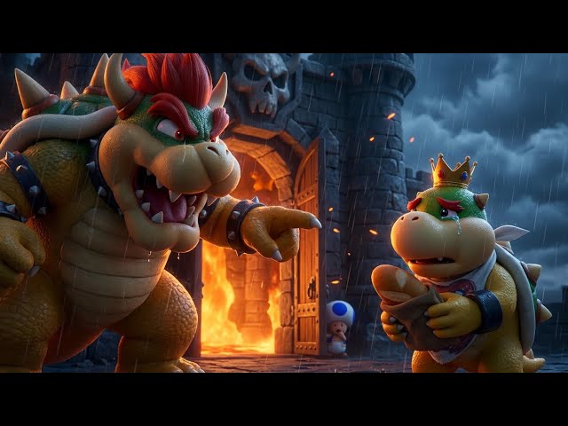 Bowser KICKED Bowser Jr. Out of the Castle! 😱🏰