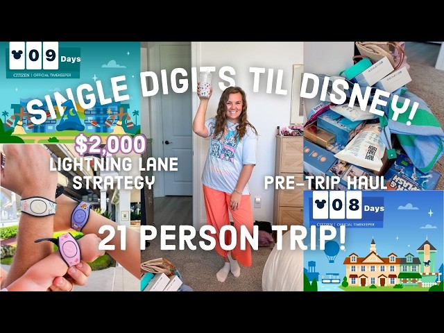 Massive Disney World Trip Prep for Our Entire Family (21 People!)