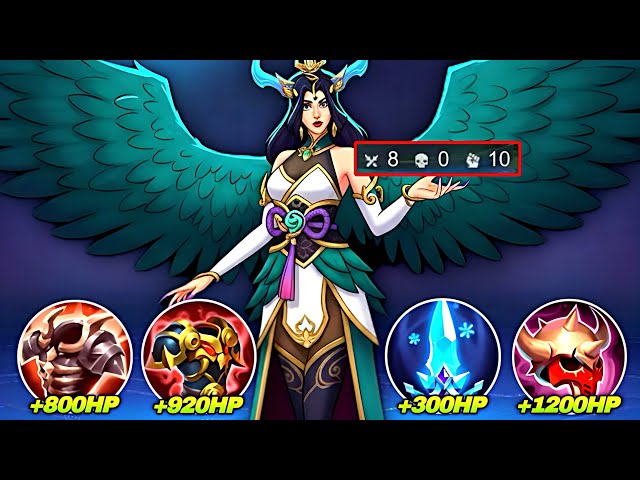 PURE CHEAT ALICE BUILD! 😱 UNKILLABLE + INFINITE HP REGEN | VAMPIRE META 2026 | MLBB