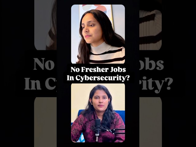 No Jobs for Fresher in Cybersecurity? #cybersecurity #cybersecuritycareer #cybersecurityawareness