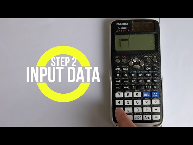 Casio Classwiz FX 991EX Linear Interpolation Step by Step Tutorial