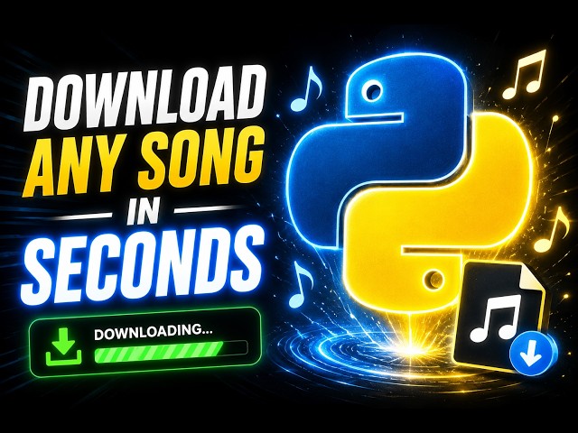 I Built a Python Script That Downloads ANY Song in Seconds