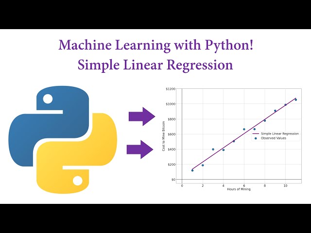 Machine Learning with Python! Simple Linear Regression