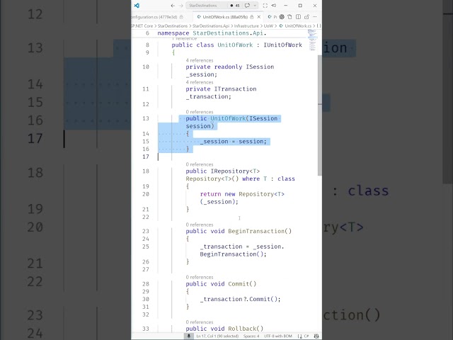 Unit of Work Pattern with NHibernate in ASP.NET Core Explained