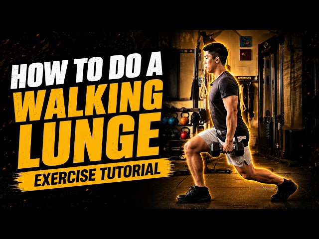 How to Do a Walking Lunge