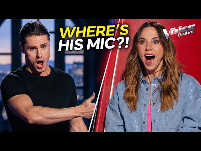 32-Year-Old Opera Singer Auditioned With NO MICROPHONE?! | The Voice Australia 2026