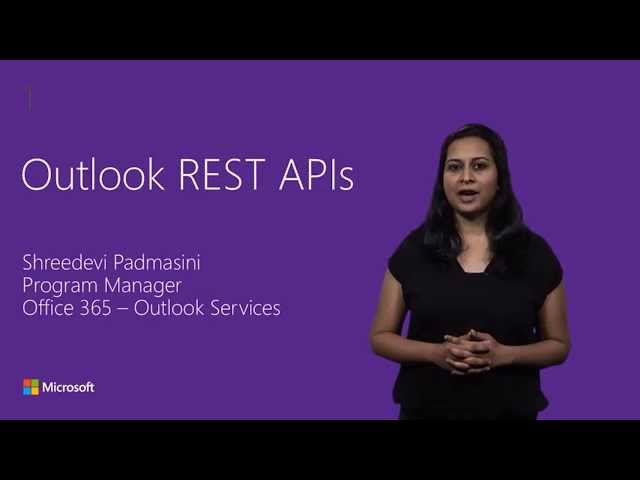 Outlook REST APIs