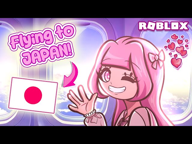 We're Flying to Japan!! 🌸 | Roblox | Fly to Japan Airport RP