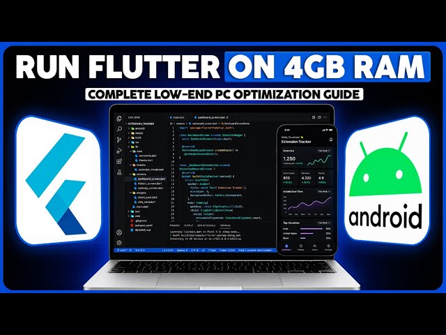 Build Flutter Apps on a Low-End Laptop or PC with AI