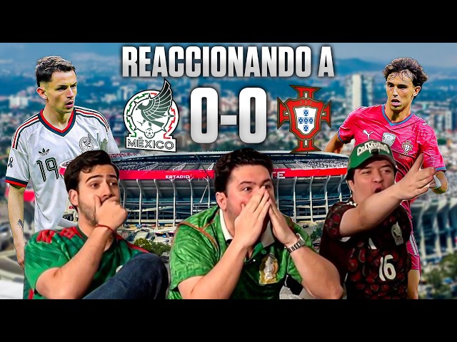 MEXICO VS PORTUGAL: REACTING TO THE REOPENING OF THE AZTECA STADIUM