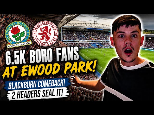 GUDJOHNSEN AND CANTWELL HEADERS AS BLACKBURN BATTLE BACK TO BEAT BORO | Blackburn vs Middlesbrough