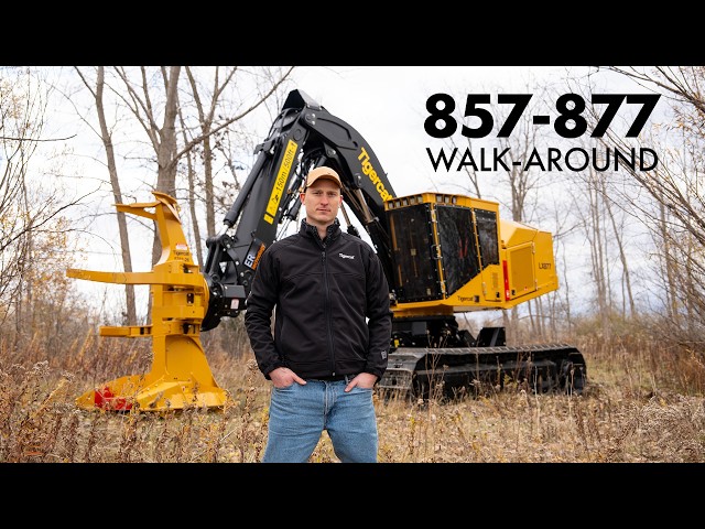 Tigercat 857/877 Carrier Walk-around