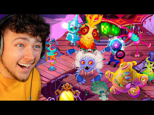 WAVE 1-3 OF PAIRONORMAL CARNIVAL IN MY SINGING MONSTERS!