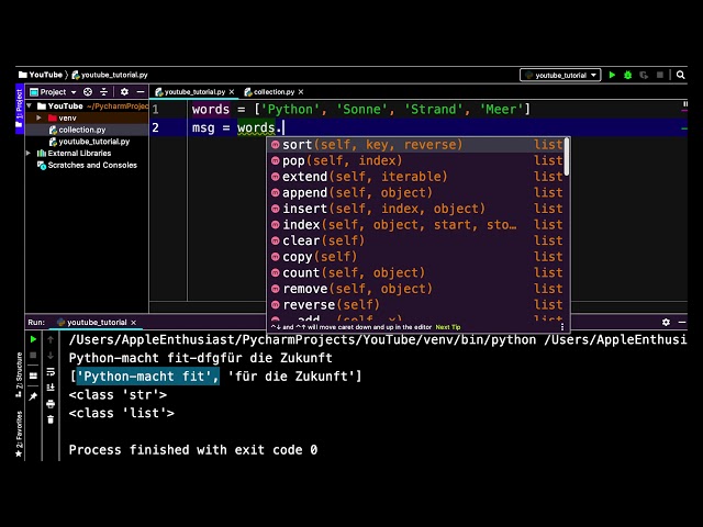Python - Die Methoden split und join und wie du sie nutzen kannst