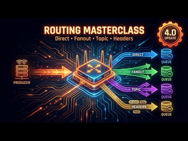 How RabbitMQ Routes Messages: Mastering Exchanges & Routing Keys