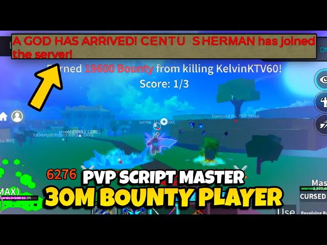Blox Fruits Bounty Hunt PvP Script Aimbot (MOBILE)