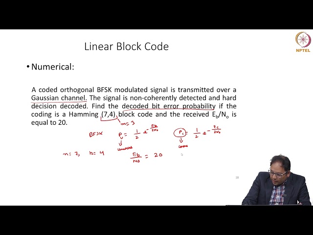 Lecture 11: Examples of Linear Block Codes