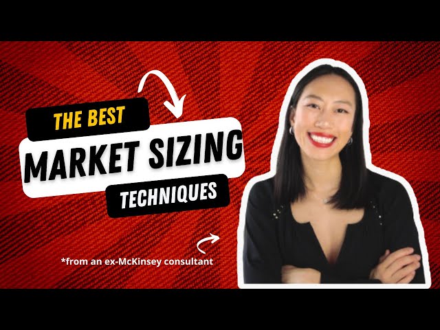4-step to market size anything in the world in a consulting case interview